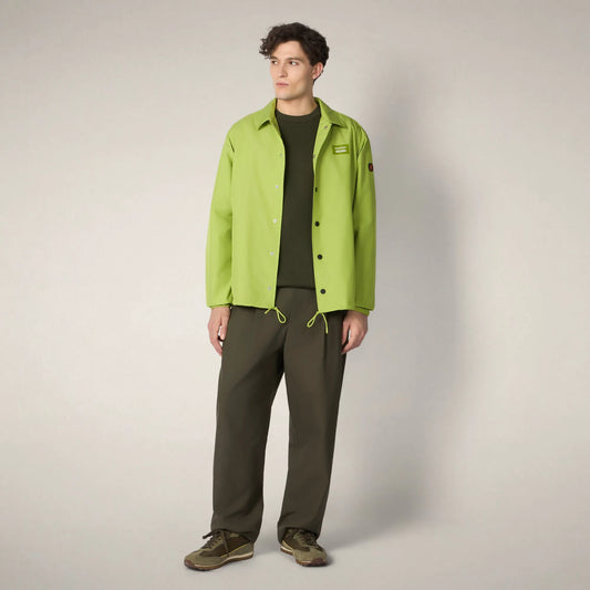 Citron Green with Milano print