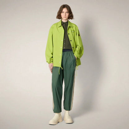 Citron Green with Milano print