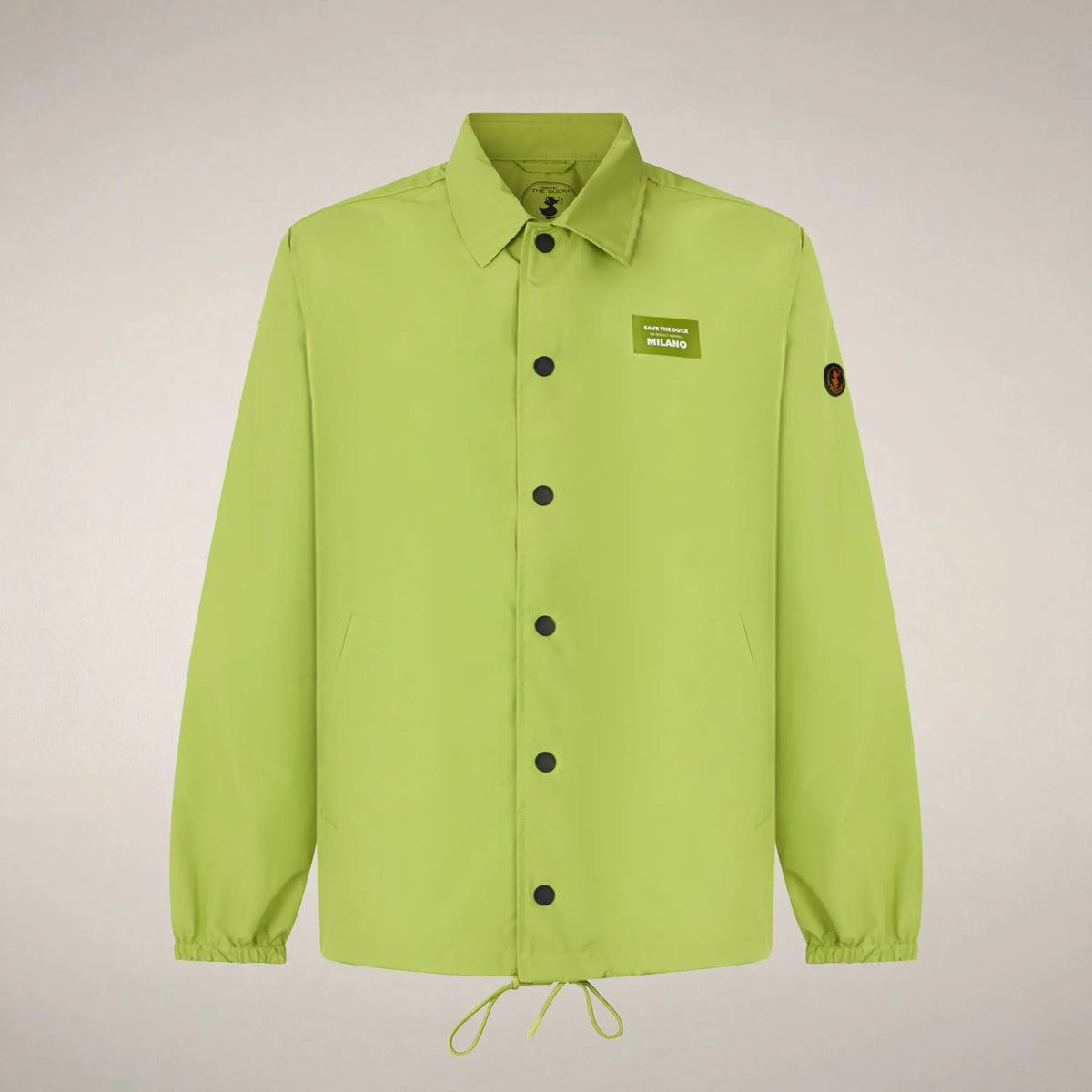 Citron Green with Milano print