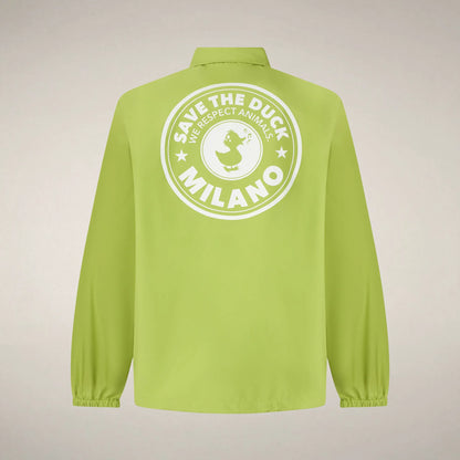 Citron Green with Milano print