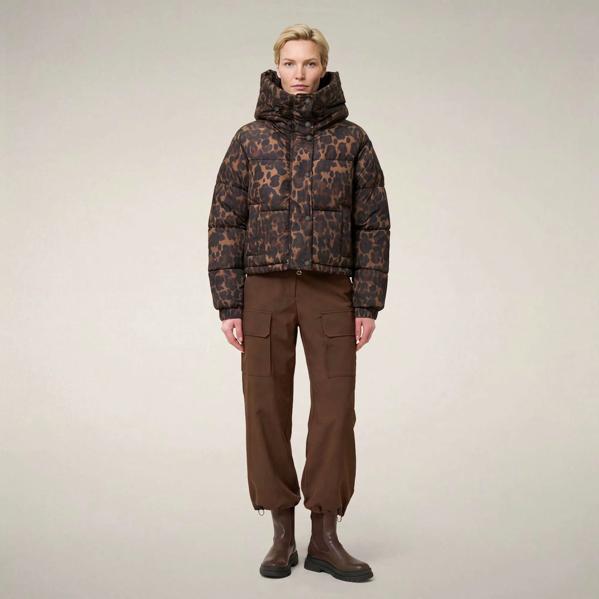 Dark Brown Leopard