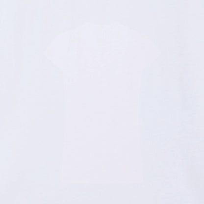 White with Roma print