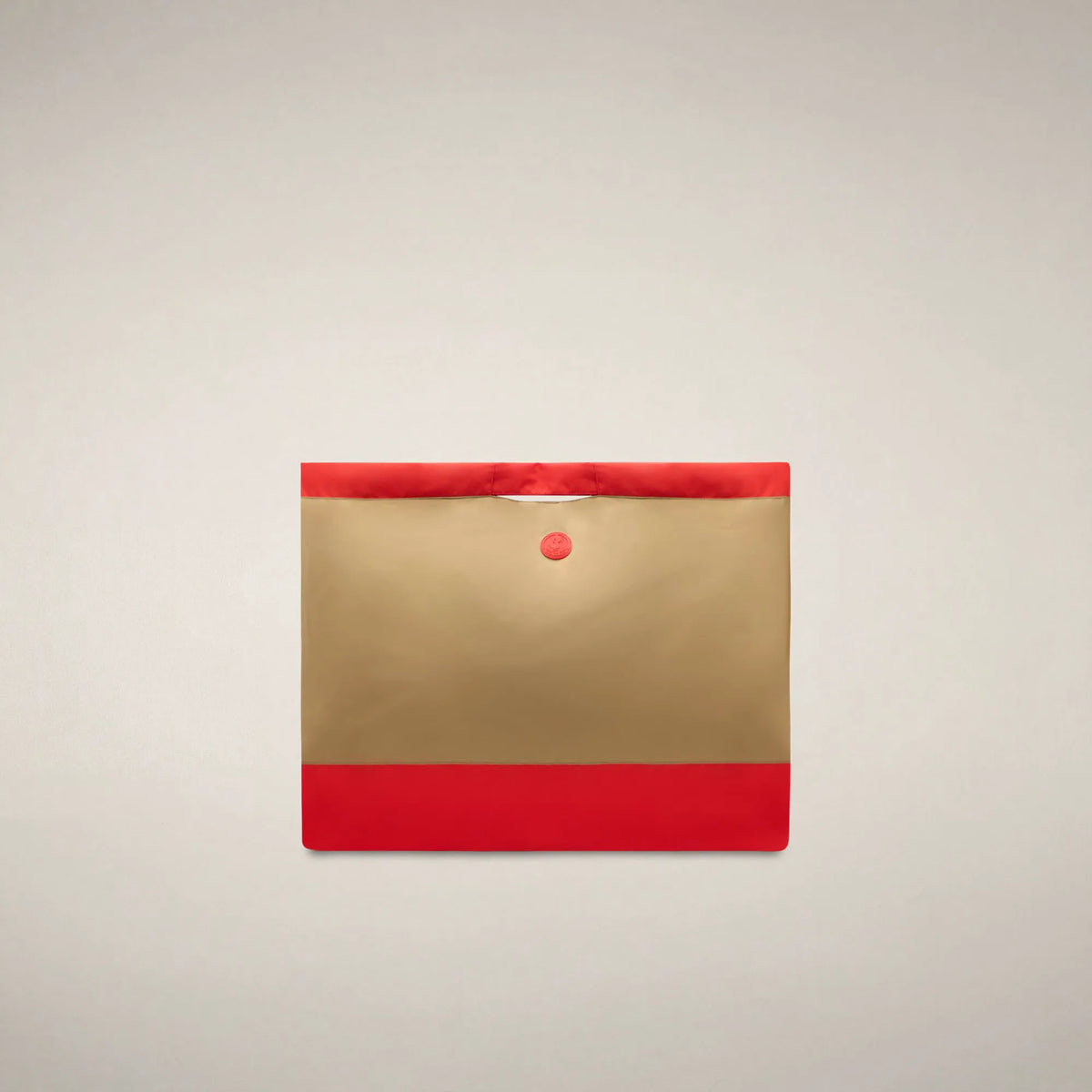 Khaki Brown and Jack Red