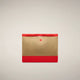 Khaki Brown and Jack Red