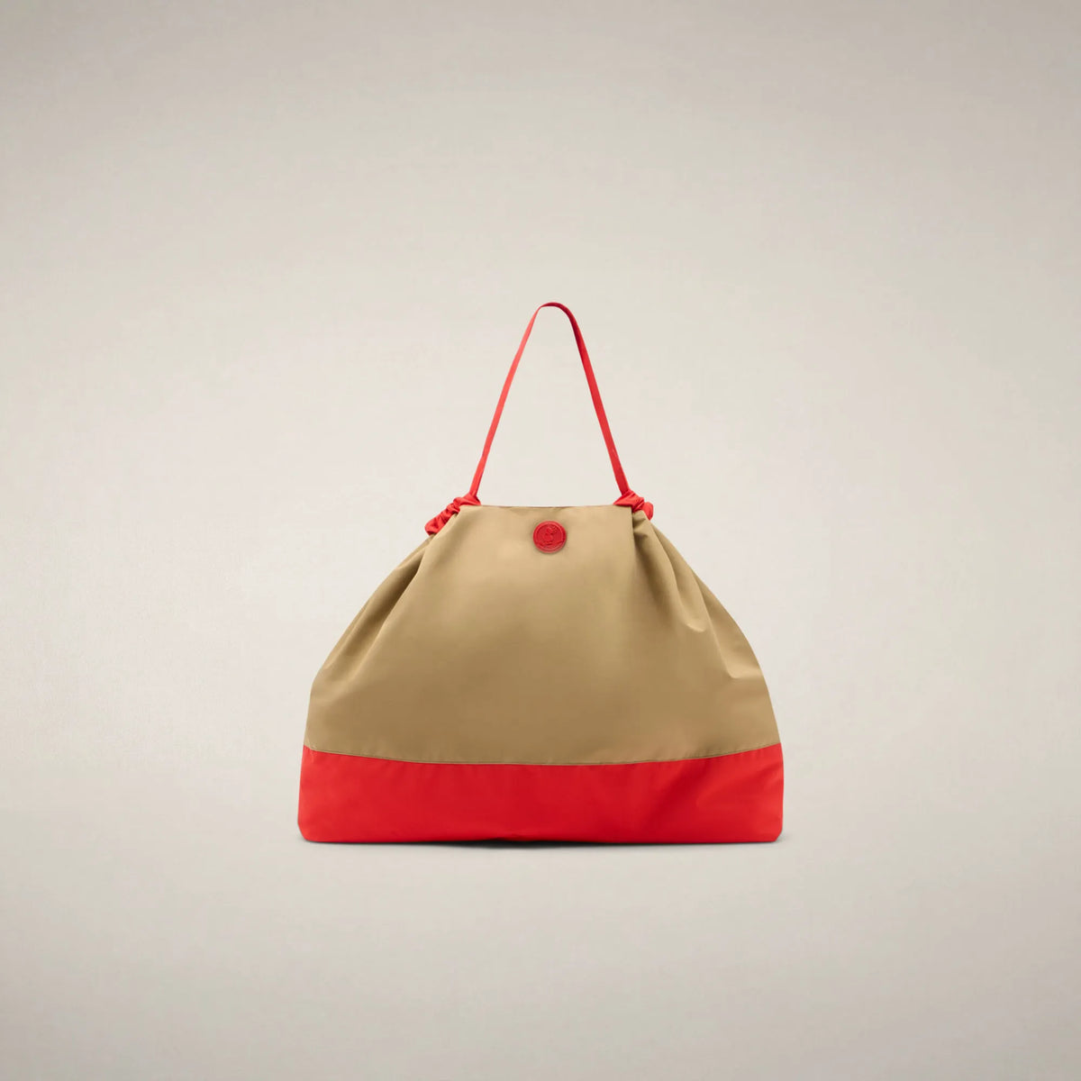 Khaki Brown and Jack Red