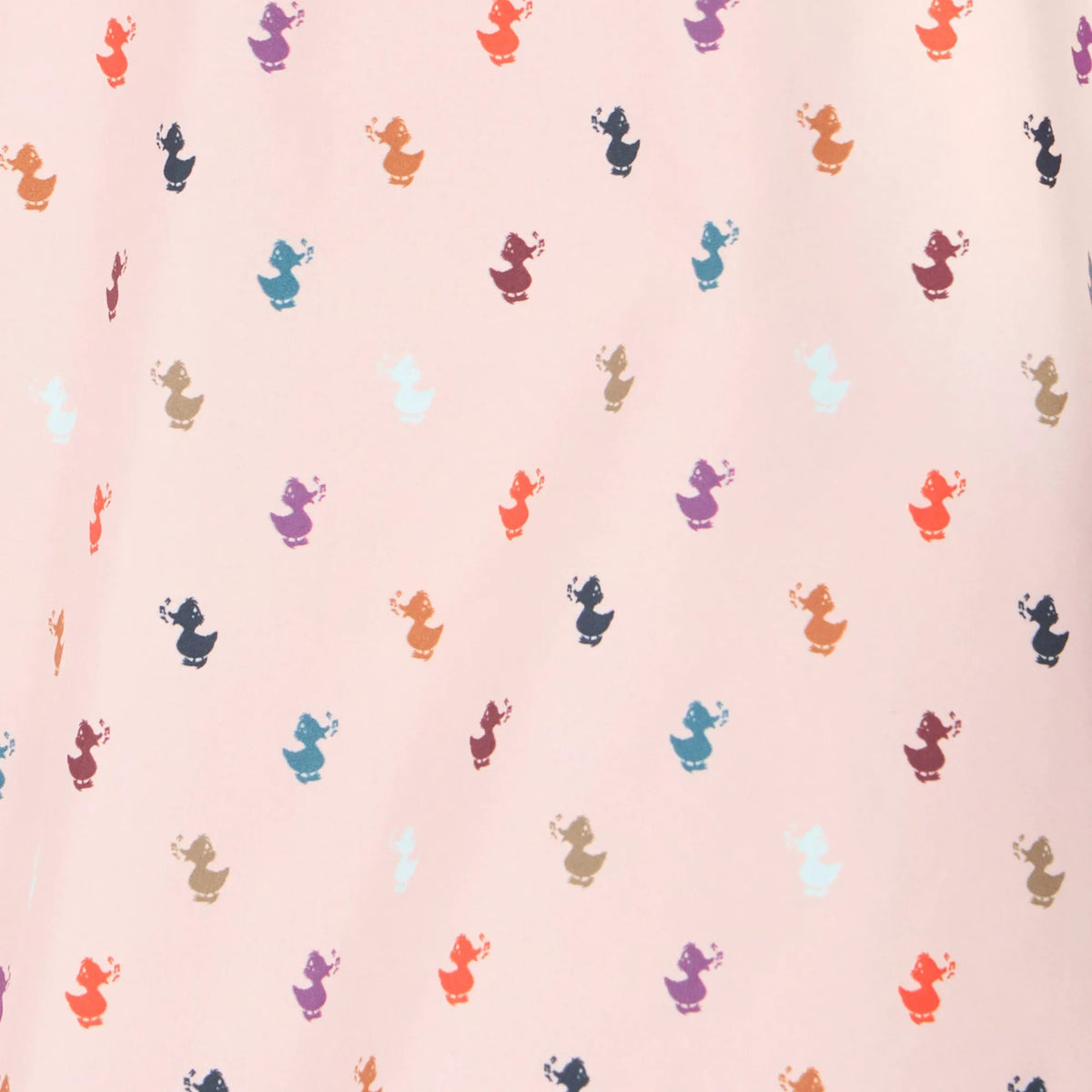 Pink with ducks print