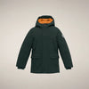Nori Green and Amber Orange